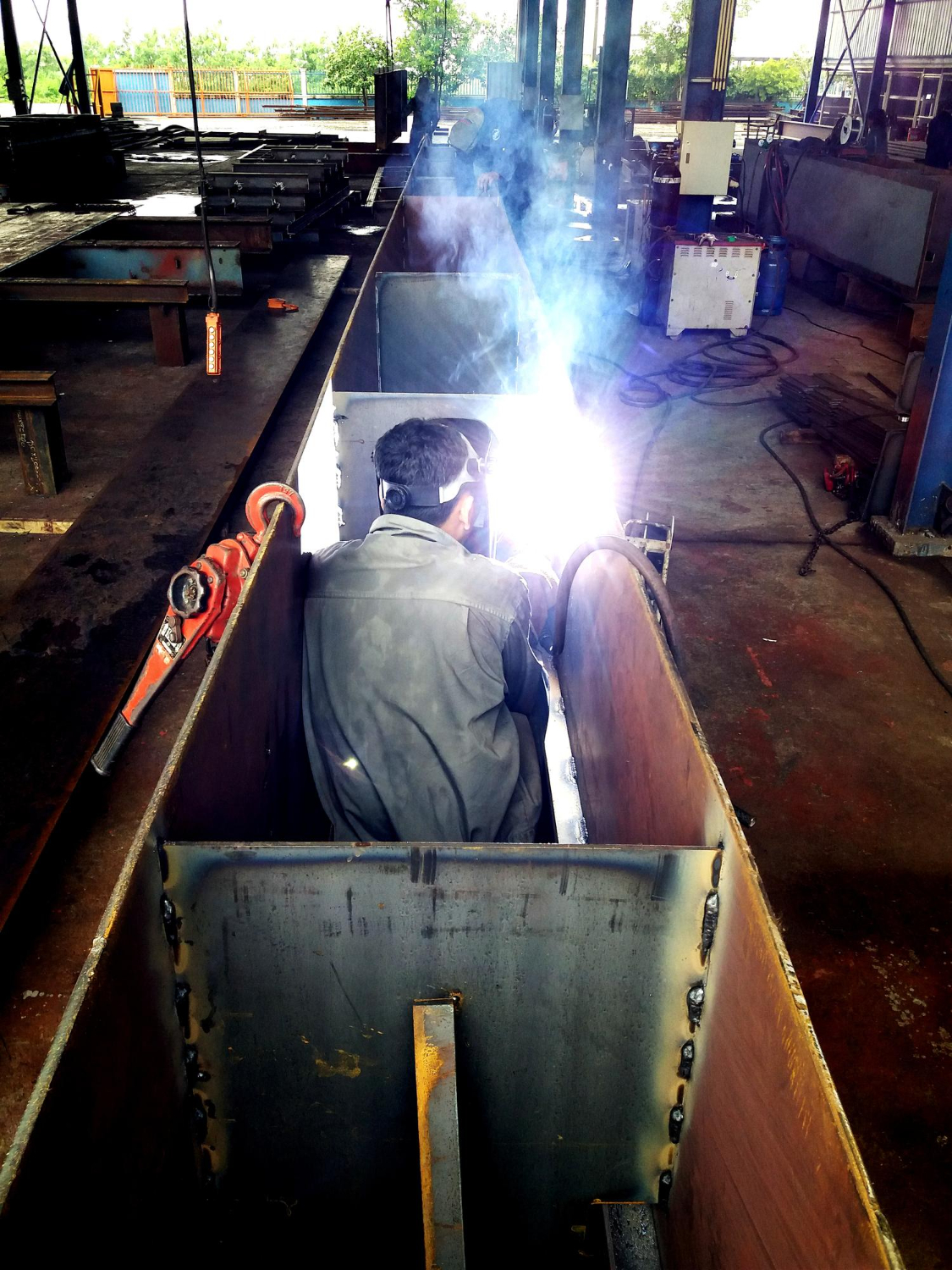 portable welding service